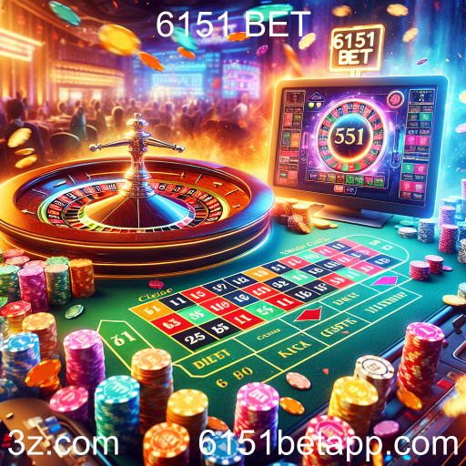 Explorando as Mesas de Jogos no 6151 BET